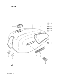 Fuel Tank (Gs1100gkz)