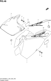 Frame Cover (Dr-Z400sml4 E28)