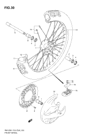 Front Wheel (Model K1/K2/K3/K4)