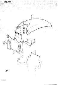 Rear Fender (Model E)