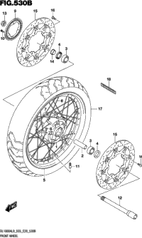 Front Wheel (Dl1000xal9 E28)