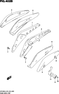 Frame Handle Grip (Vzr1800bzl9 E03)
