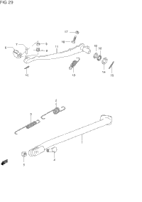 Stand - Rear Brake