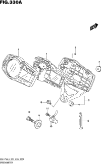 Speedometer (Gsx-R750l5 E03)