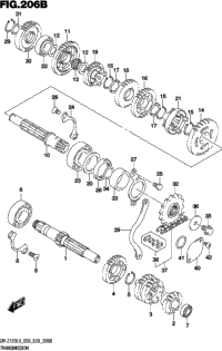 Transmission (Dr-Z125ll9 E03)