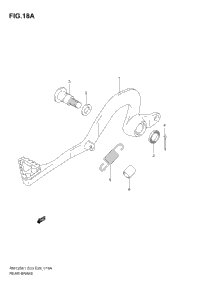Rear Brake (Model K3/K4/K5/K6)