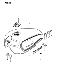 Fuel Tank (Gs1100et)