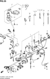 Wiring Harness (Dl650al4 E33)