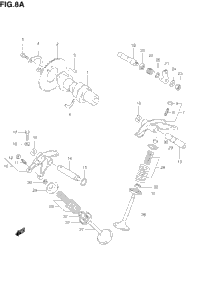Cam Shaft - Valve (Model R/S)