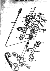 Steering Stem (Gs750n