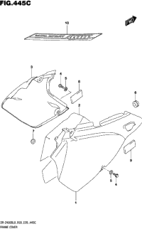 Frame Cover (Dr-Z400sl8 E33)