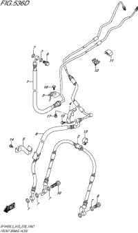 Front Brake Hose (Sfv650al5 E28)