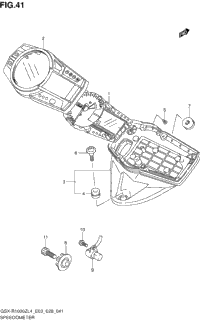 Speedometer (Gsx-R1000zl4 E28)