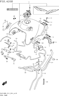 Fuel Tank (Dl650xam4 E28)