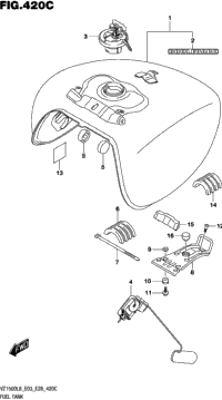 Fuel Tank (Vz1500l8 E33)