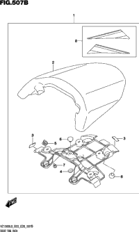 Seat Tail Box 507B