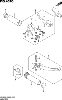 Handle Lever (Vzr1800bzl9 E28)