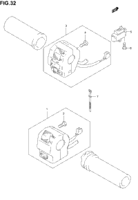 Handle Switch (Model K1/K2/K3)