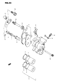 Front Caliper (Model K/L)