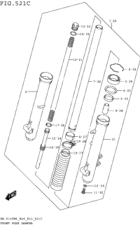 Front Fork Damper (Dr-Z125lm4 E33)