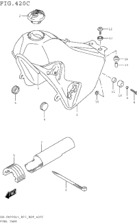 Fuel Tank (Dr-Z400sl5 E33)