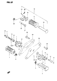 Footrest (Model Z)