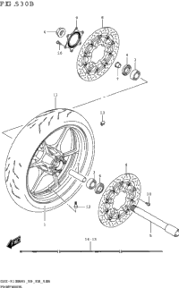 Front Wheel (Gsx-R1000ra)