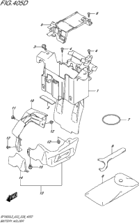 Battery Holder (Sfv650al5 E28)