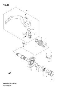 Kick Starter (Rm-Z450 K8/K9)