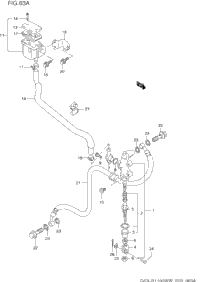 Rear Master Cylinder (Model S/T/V/W)