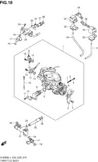 Throttle Body (Vl800bl4 E28)