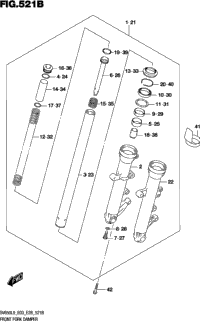 Front Fork Damper (Sv650l9 E33)