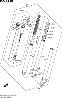 Front Fork Damper (Gsx-R1000l6 E28)