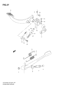 Stand - Rear Brake