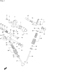Cam Shaft - Valve