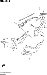 Rear Fender (For Bbd) (Vzr1800bzl6 E33)
