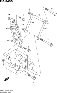 Rear Cushion Lever (Vl800tl6 E03)