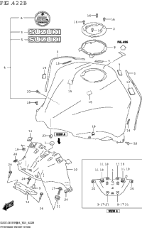 Fuel Tank Front Cover (E03,E28)