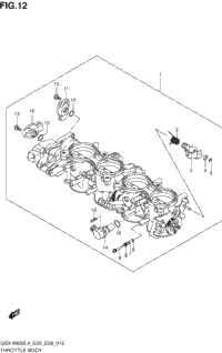 Throttle Body (Gsx-R600l4 E28)