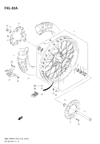 Rear Wheel (Model K8/K9)