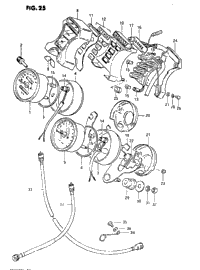 Speedometer - Tachometer (Model X)