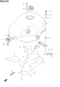 Fuel Tank (Model K5)