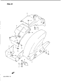 Rear Fender (Model J/K)