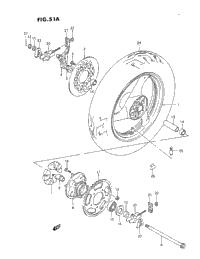 Rear Wheel (K/L/M/N/P/R)