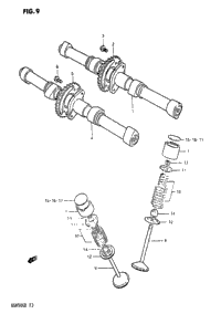 Cam Shaft-Valve