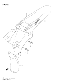 Rear Fender (Dr-Z125ll3 E33)