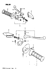 Handle Grip - Lever (Rm100t)