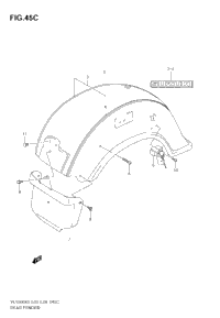 Rear Fender (Model K9)