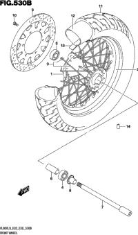 Front Wheel (Vl800l9 E28)