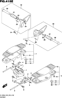 Footrest (Vl1500tl8 E03)